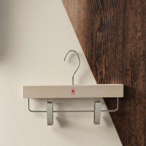 욕실 및 옷장 용 목재 단일 계층 바지 걸이 설계 가능 - Product Image 4