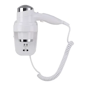 Wholesale High Quality 2000w Secure Switch Safety Hotel Wall Mounted Hair Dryer Professional Salon Electric Blower Dryer
