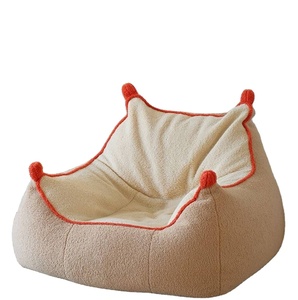 Fauteuil pouf individuel avec housse en peluche douce, siège confortable pour salon et chambre, design ergonomique, léger - Product Image 2