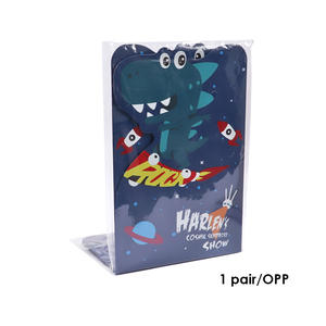 <span class=keywords><strong>Sujetalibros</strong></span> Resistentes FOSKA, Cuerpo de Metal, Diseño de Dinosaurio, Bonito Soporte para Libros para Decorar Librerías, Oficinas o Habitaciones <span class=keywords><strong>Infantiles</strong></span> - Product Image 6