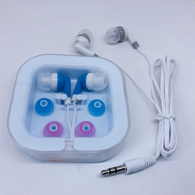 Wholesale Cheap Colorful Earphones Fashion Wired Cute and Cheap Earphones for Retail and Promotion Gift