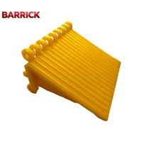 Banda Transportadora de Cadena de Plástico de 800 mm, Placa Plana con Protección, Banda Modular con Deflector Lateral, Banda de Malla para Uso Industrial con Deflector a Juego