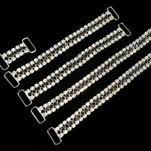 17cm Durable 3 Rangées Strass Chaîne Bikini Hanche Sangle Connecteur Diamant Coupe Chaînes pour Femmes IFBB Concours Costume Ornement - Product Image 1