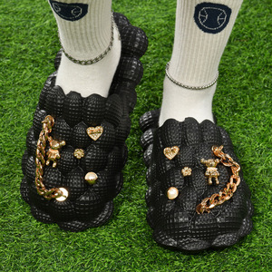 Sandalias Planas de EVA para Hombre y Mujer, Estilo Burbuja, con Dijes, a la Moda, Ligeras, Resistentes, para Otoño, Venta al Por Mayor - Product Image 5