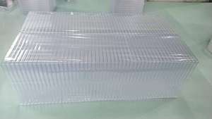 Nhỏ nhựa <span class=keywords><strong>CD</strong></span> lịch lưu trữ hộp rõ ràng Lịch hiển thị cảnh quan trường hợp - Product Image 5