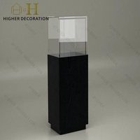 Vitrine de présentation de bijoux haut de gamme, comptoir de présentation de bijoux en verre, présentoir de bijoux en métal à vendre