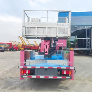 Vehículos de Trabajo Aéreo de Alta Seguridad HOWO ISUZU 100P 4x2, Camión Grúa con Brazo Articulado y Elevador de 28 m - Product Image 6