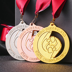 Huy Chương JUDO Jiujiusu Thi Đấu Theo Yêu Cầu Thiết Kế Mới Năm 2021 - Product Image 1