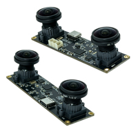 Module de caméra multi-caméras synchronisé, enregistrement des données avec marquage temporel, caméra stéréo 3D, IMU, VR, double objectif 2MP, USB2.0, 3840*1200 AR0234