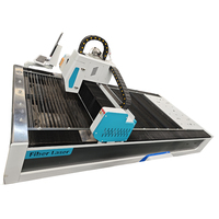 Mesin Pemotong Laser Serat Logam 3-Axis Berpendingin Air dengan Akurasi Tinggi AI, Rel Pemandu Hiwin, dan Penggerak Yaskawa Profesional Cypcut