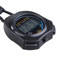 Jam tangan Digital satu baris, jam tangan olahraga Digital tahan air, Stopwatch profesional, Multi fungsi, Stopwatch elektronik