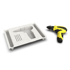 ถาดใส่เยื่อชานอ้อยบริสุทธิ์ย่อยสลายได้ตามธรรมชาติเป็นมิตรต่อสิ่งแวดล้อมสำหรับใส่บรรจุภัณฑ์ - Product Image 3