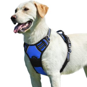 Fabricants de harnais pour chiens Chiot marchant avec gilet réfléchissant et poignée de contrôle facile Harnais pour animaux de compagnie pour les fabricants de harnais pour chiens - Product Image 2