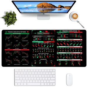 Kinh Doanh chuột <span class=keywords><strong>Pad</strong></span> có thể in không trượt không thấm nước lớn bền Máy tính để bàn văn phòng mat - Product Image 1