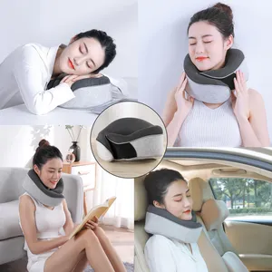 Bantal tidur siang kantor ergonomis, produk baru bantal tidur siang kantor lipat bentuk U mendukung perjalanan