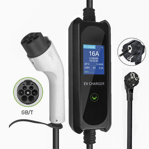 Estación de Carga para Vehículos Eléctricos GBT Tipo 2 de 7kW, 32A, Cable de Carga Tipo 2 para Audi Mercedes ID.3 ID.4, Nueva y Portátil, Fabricante OEM - Product Image 1