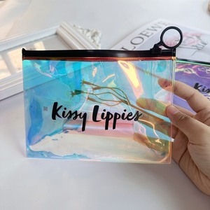 <span class=keywords><strong>Bolsas</strong></span> Ziplock holográficas personalizadas <span class=keywords><strong>de</strong></span> alta calidad, embalaje <span class=keywords><strong>con</strong></span> cremallera láser, bolsa <span class=keywords><strong>de</strong></span> cosméticos, bolsa holográfica <span class=keywords><strong>de</strong></span> PVC transparente gruesa <span class=keywords><strong>con</strong></span> cremallera - Product Image 1