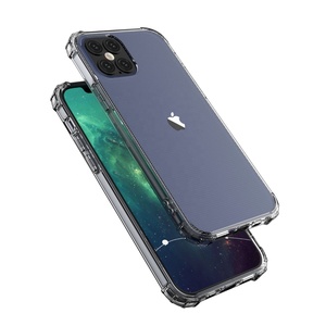 For <span class=keywords><strong>iPhone</strong></span> <span class=keywords><strong>12</strong></span> Case Soft TPU Clear Phone Case Transparent Shockproof Bumper Protective Cases For <span class=keywords><strong>iPhone</strong></span> <span class=keywords><strong>12</strong></span> Pro Max 2020 - Product Image 4