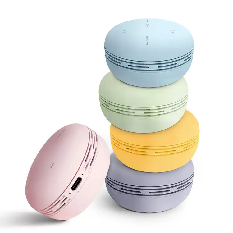 Toptan hoparlör Macaron Bt Stereo Inpods Burger taşınabilir kablosuz Mini hoparlör