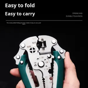 كماشة سلك قابلة للطي متعددة الوظائف من الدرجة الصناعية ، كماشة لقطع الأسلاك ، برغي شد لولبي لسهولة الاستخدام - Product Image 3