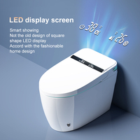 Nouveauté Contrôle vocal Connecté au téléphone Sanitaires WC Toilette intelligente Toilettes sans eau Compostage