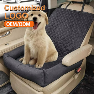 Abnehmbares und Waschbares Haustierbett für Autos und Rutschfest Geeignet für Hunde Aller Größen Konzipiert für den Einsatz im Vordersitz - Product Image 1