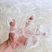 Jouet anti-stress DIY en caoutchouc souple TPR transparent, forme de bouteille creuse, coque vide, fait main, jouet de décompression à presser