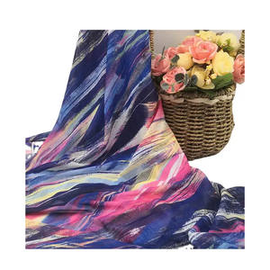 Venta caliente de alta calidad personalizada poliéster amoníaco Malla tela transferencia Digital impresión tejido patrón transparente al por mayor - Product Image 1