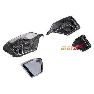 Parachoques Trasero de Fibra de Carbono Estilo OTD con Cubiertas para Luces Antiniebla para Honda Civic 10TH TYPE R FK8 Auto Tuning - Product Image 6