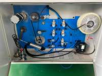 Machine à rembobiner les rouleaux de papier aluminium semi-automatique LKSR-450 Chine 450m/min pour système d'emballage de livraison alimentaire