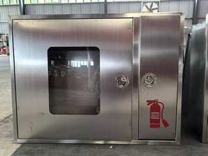 خزانة إطفاء حريق بباب واحد مع بكرة خرطوم، خزانة هيدرانت حريق مصنعة حسب الطلب، خزانة طفايات حريق من الفولاذ المقاوم للصدأ SS304 - Product Image 6