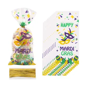 Carnival Festival Cookie Cello Treat Bag Factory Direct Carnival Festival Candy Bag Original Design Customized Print OPP Packing