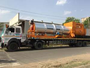 Atlas Asphalt Drum Mix Plant-Planta de mezcla en caliente móvil 120 TPH para construcción de carreteras - Product Image 5