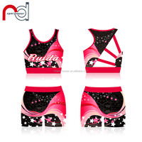 Kids Cheerleading Uniforms, Black Cheerleader Outfit