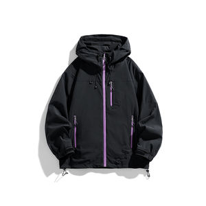 Chaquetas Personalizadas con Logotipo para Hombre y Mujer, Nueva Colección Primavera-Otoño 2025, Cortavientos para Exteriores, Diseño Americano de Alta Calidad - Product Image 4