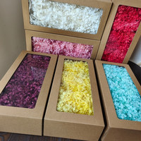 Kotak Bunga Hydrangea Awet untuk Dekorasi Natal, Hari Valentine & Wisuda - Aksesoris Bunga DIY Abadi, Lem, Mawar