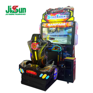Simulatore <span class=keywords><strong>di</strong></span> Guida Personalizzabile con Sensore <span class=keywords><strong>di</strong></span> Movimento e Cabinet LED <span class=keywords><strong>da</strong></span> 47 Pollici per Macchina <span class=keywords><strong>da</strong></span> Gioco <span class=keywords><strong>di</strong></span> Corse Automobilistiche a Moneta (in Plastica) - Product Image 1