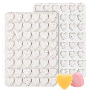 New Ideas Love Shape Food Grade <b>Silicone</b> Cake Mold Easy Demoulding Oven Safe Baking <b>Tool</b> - Product Image 1