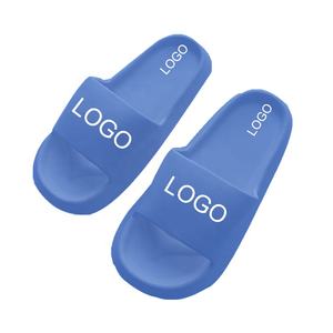 2024 비치 풀 오픈 발가락 <span class=keywords><strong>EVA</strong></span> 폼 로고 디자인 신발과 원래 슬라이드 다채로운 신발 남여 공용 슬라이드 슬리퍼 - Product Image 2