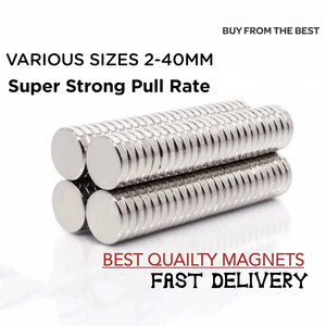 Imán de Tierras Raras Redondo N52 RoHS, Muestras Gratis, Super Fuerte, Permanente, 3mm 15mm 20mm 50mm Ndfeb para Soldadura y Corte - Product Image 6