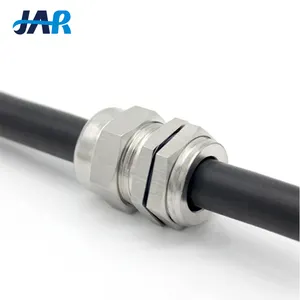 JAR Factory Supplier NPT Size Stainless Steel SS304 IP68 Metal Waterproof PG Explosion-Proof Cable Gland