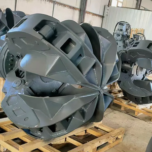 Excavadora hidráulica de cáscara de naranja, chatarra de acero, asistente de manejo de Material de piedra grande con motor central, Motor de pinza naranja - Product Image 6