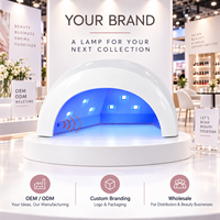 Lampe UV LED 48W OEM personnalisée pour le durcissement du vernis gel pour ongles, salon de manucure, vente en gros