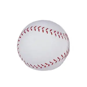 كرة بيسبول على شكل رغوة قابلة للعصر باليد 63 لعبة تخفيف الإجهاد بشعار مخصص