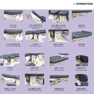 Lit de mobilisation de table de traitement ostéopathique électrique - Product Image 5