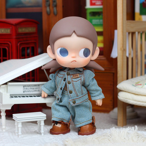 Zsiga Ga Zi Jie – vêtements de poupée, tenue en jean, échelle 1/8, jean réversible de 20cm pour garçons - Product Image 2