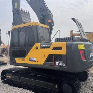 Excavatrice sur chenilles Volvo EC140 d'occasion, 14 tonnes, moteur Kawasaki 36,8 kW, capacité de la benne de 0,66 m³, pompe, roulement pour inspection vidéo - Product Image 1
