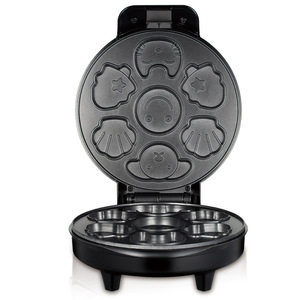 Máquina Eléctrica Antiadherente para Waffles Esféricos 1000W, Tacto Frío, para Desayunos en Casa, 7 Rebanadas, para Pasteles, Copos, Muffins, Mini Waffles y Cupcakes - Product Image 6