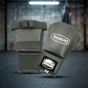 Fashionable Custom Made Karate Training Mitts Customizable Logo Karate Gloves for MMA Kick Boxing Made of <b>Synthetic</b> <b>Leather</b> - Product Image 4