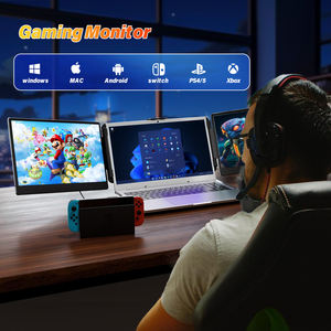 Expédition rapide, moniteur d'<span class=keywords><strong>ordinateur</strong></span> pliable à trois écrans, écran portable, double écran, extension d'écran, écran <span class=keywords><strong>de</strong></span> 14 pouces - Product Image 6